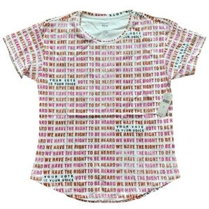 Anthropologie graphic t-shirt VOTE messages XS NWT